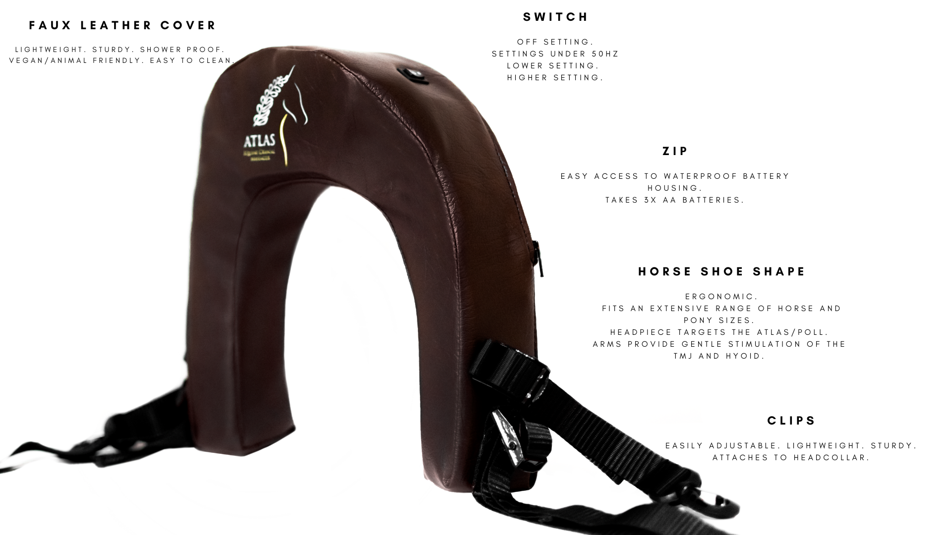 Atlas Equine Cranial Massager Crowdfunding
